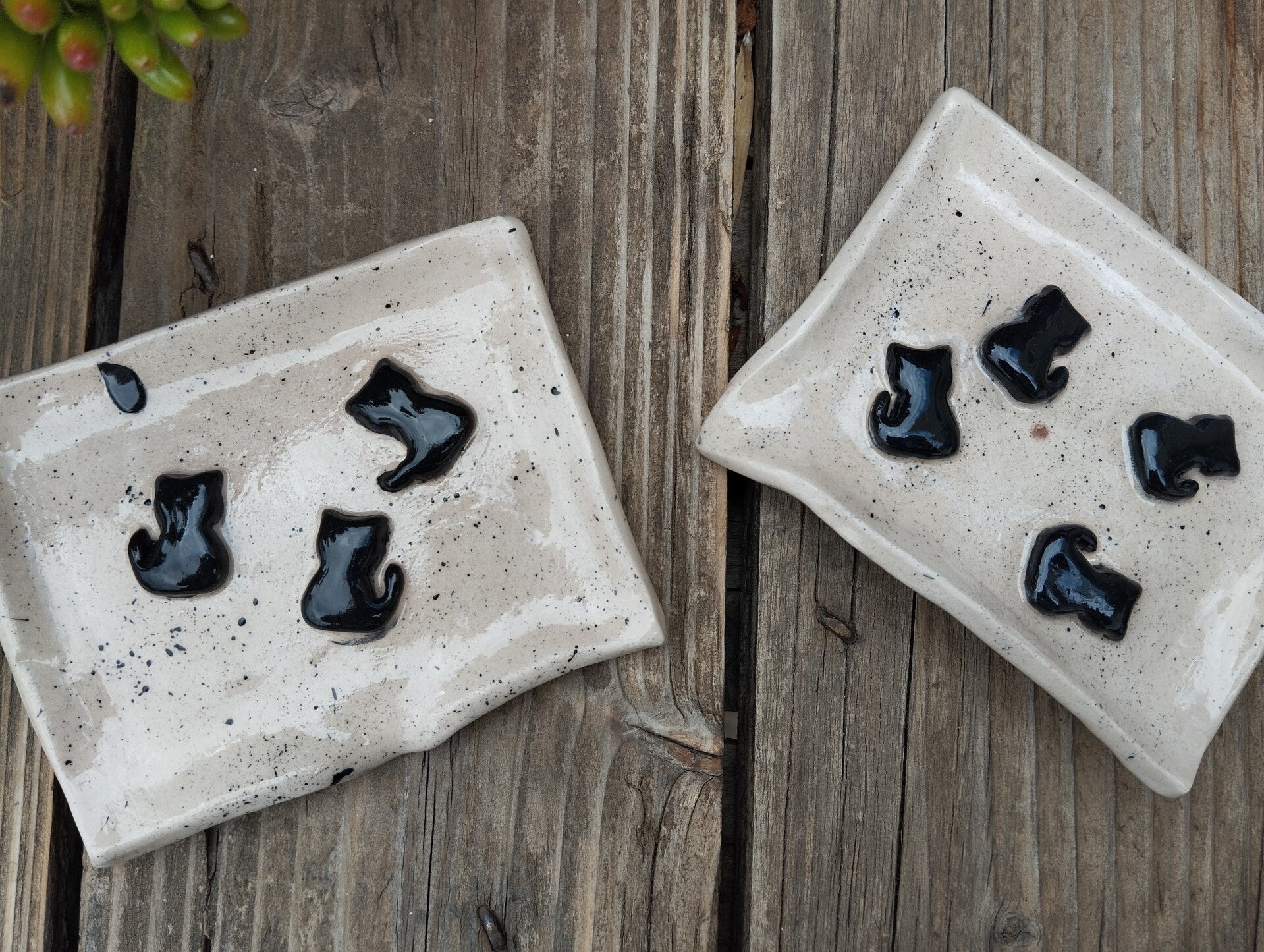 Porte savon chat noir 🐈‍⬛