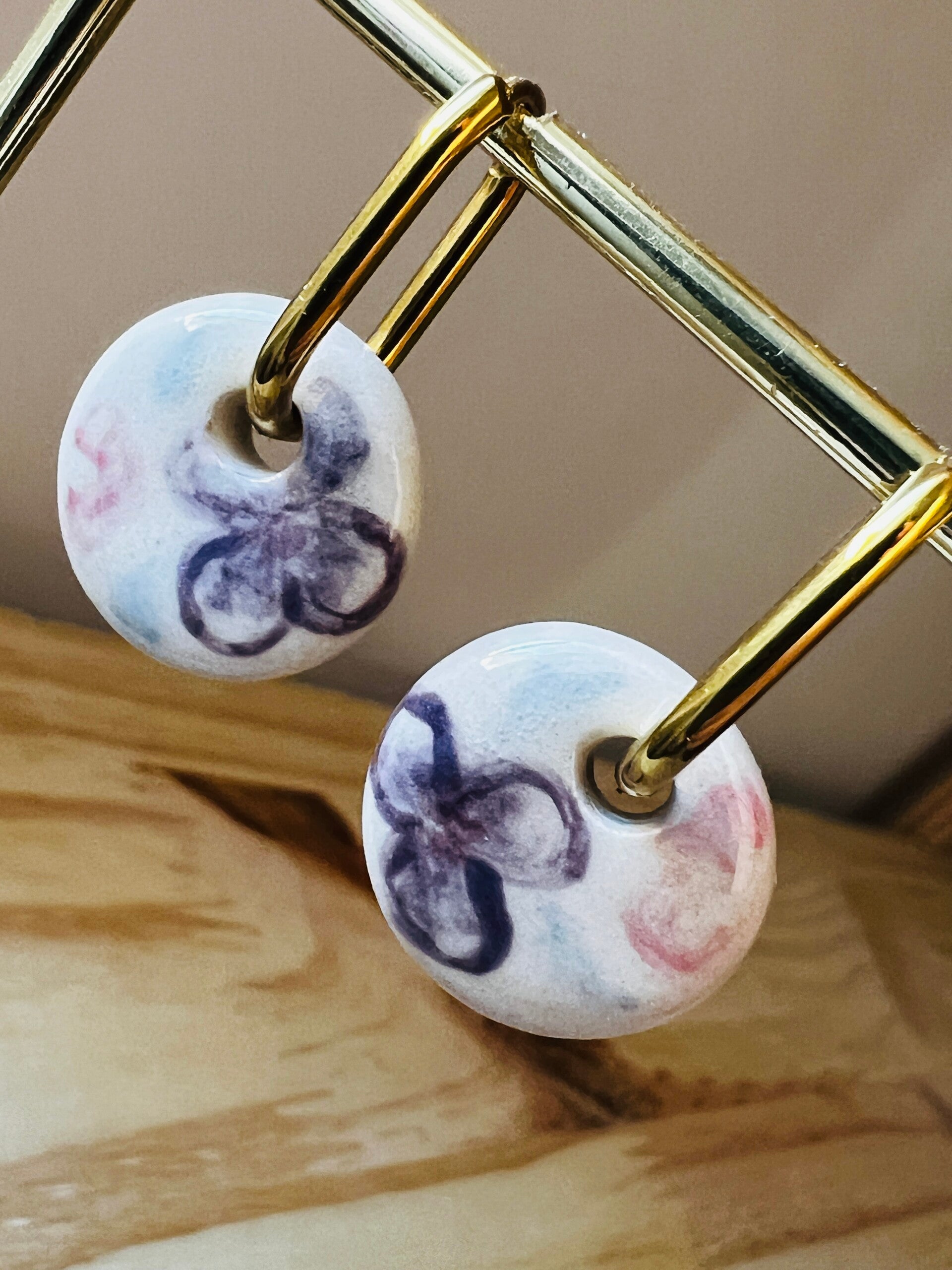 Boucles fleurs