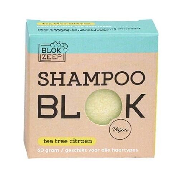 Blokzeep Shampoo Blok Tea Tree Citroen voor alle haartypes