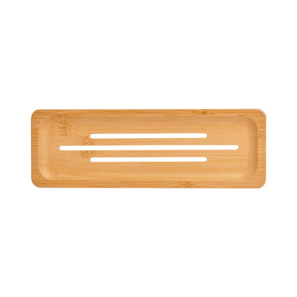 Blokzeep Bamboe zeepplank rechthoek