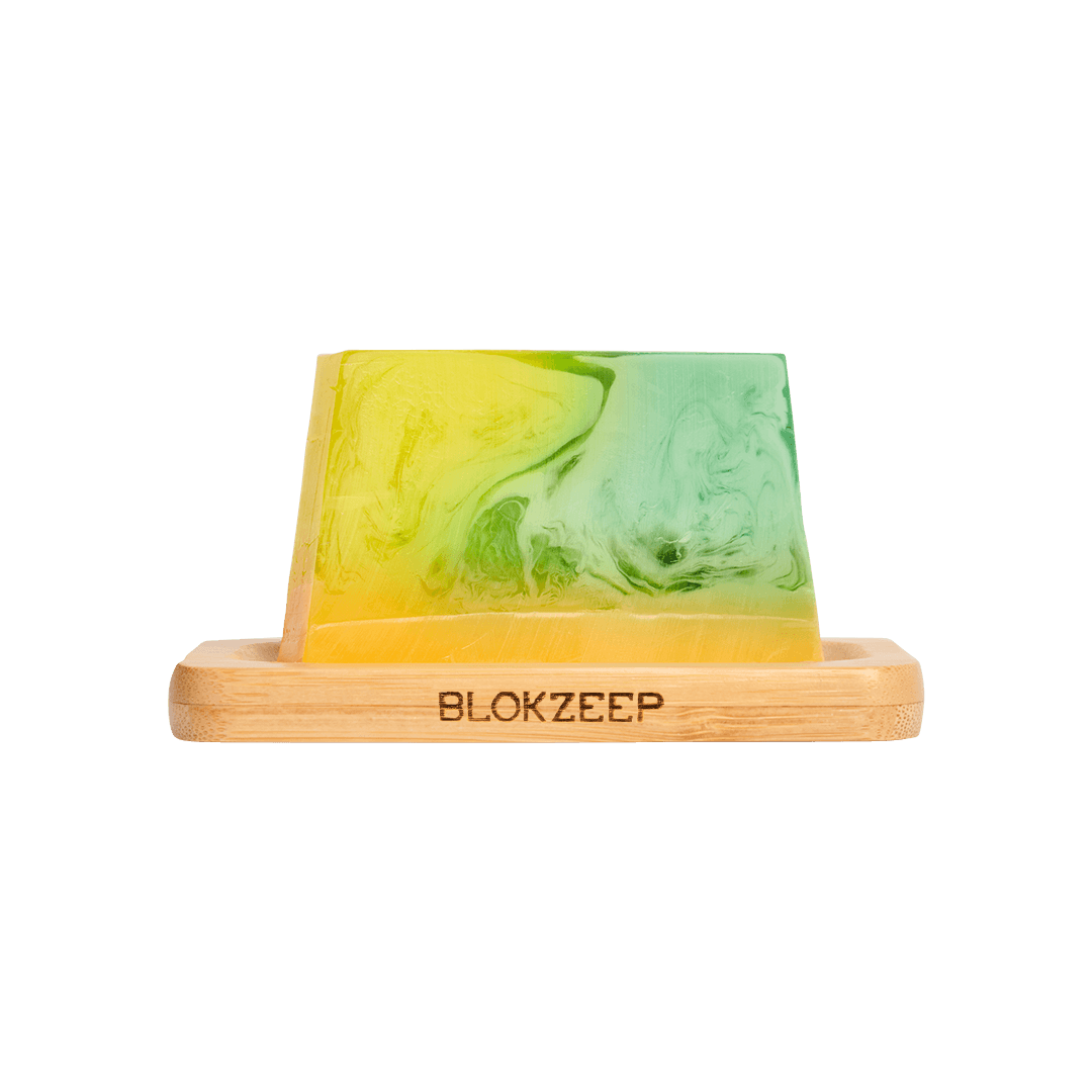 Blokzeep Bamboe zeepplank rechthoek