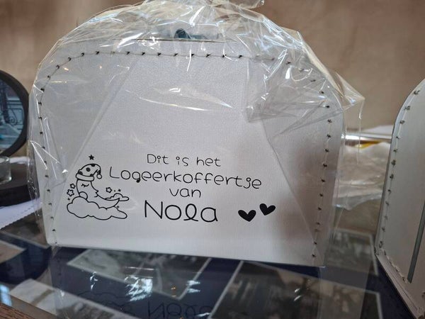 Logeerkoffertje kraamkado