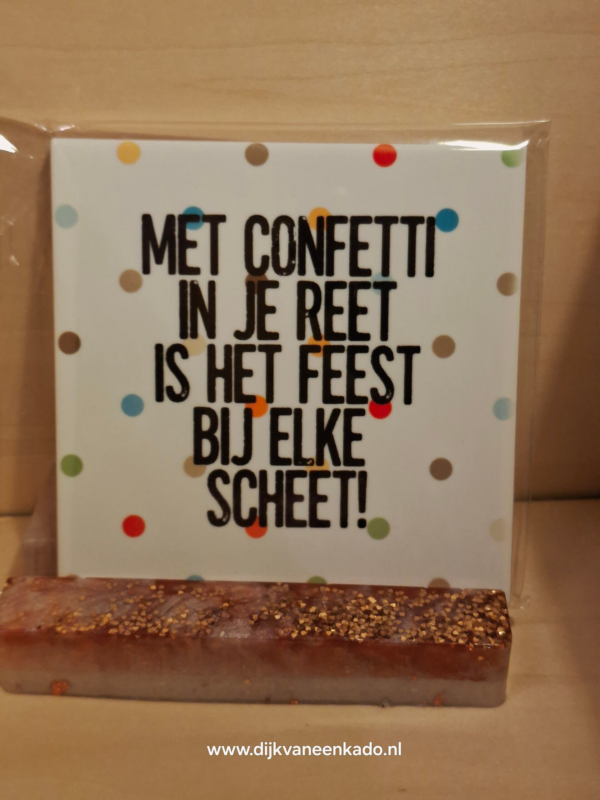 Feest confetti tegel