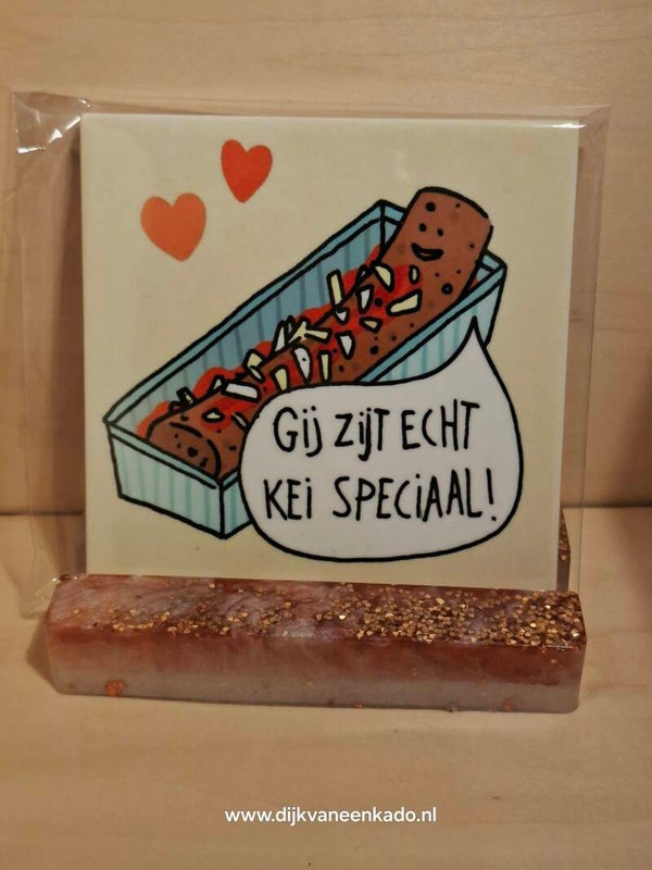Frikandel tegel