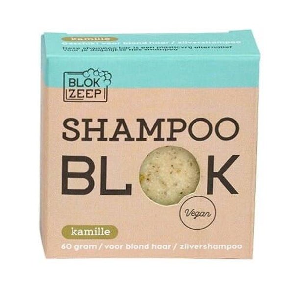 Blokzeep Shampoo Blok Kamille speciaal voor blond en grijs haar / zilvershampoo