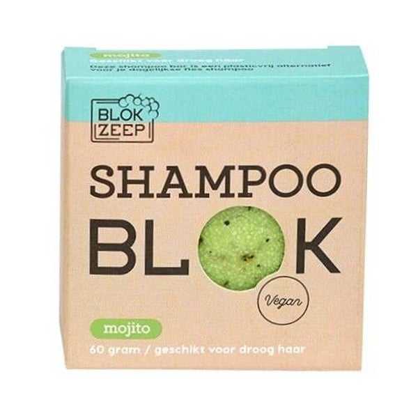 Blokzeep Shampoo Bar Mojito voor droog haar