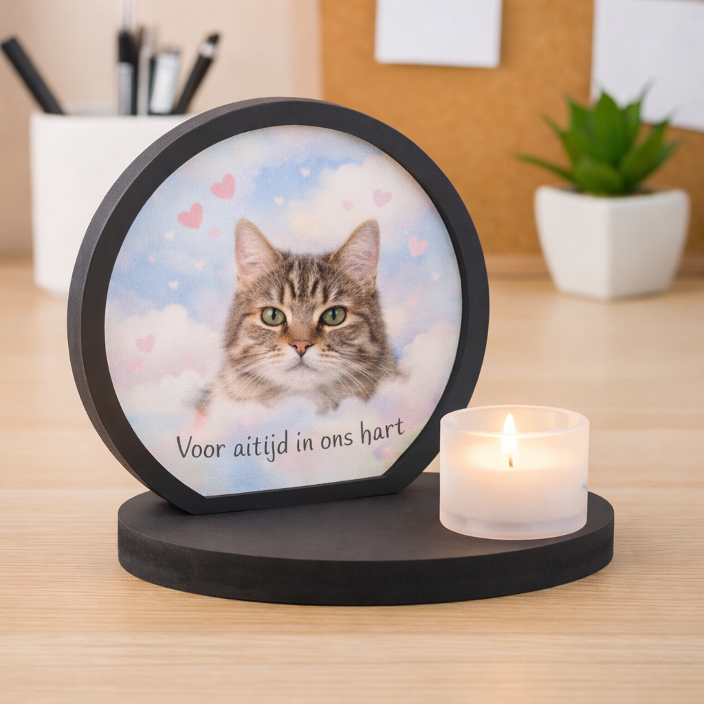 Theelichthouder rond