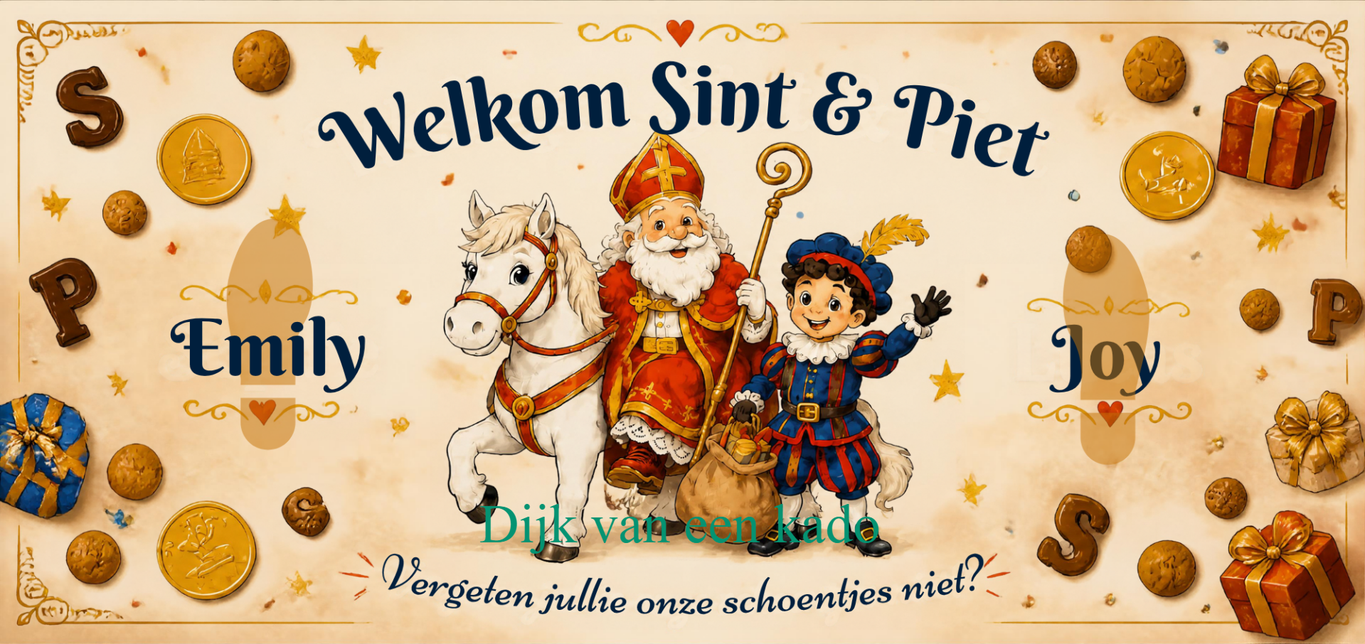 Schoenzetmat Sinterklaas