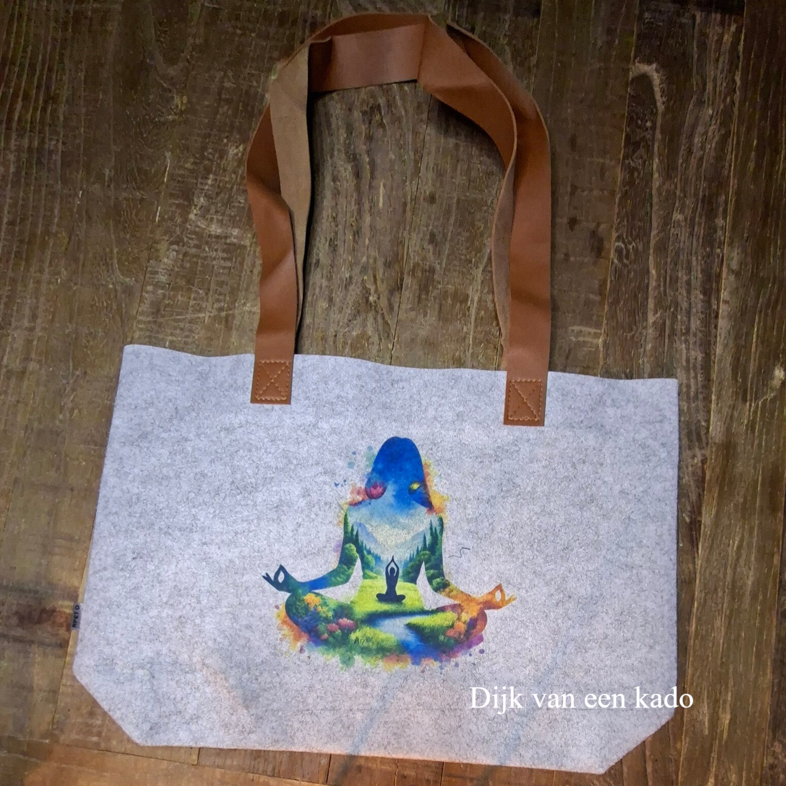 Vilten tas: meditatie