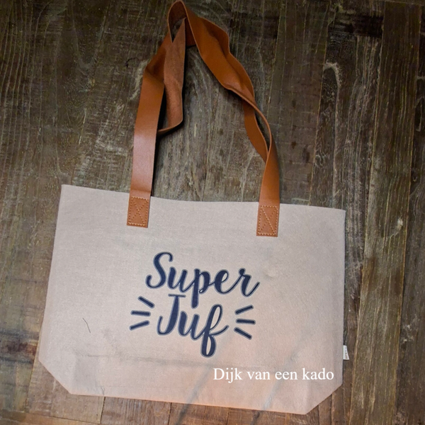 Vilten tas bruin: SUPER JUF!