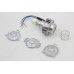 V-Twin - 33-1737 - White LED H4 Replacement Bulb Kit