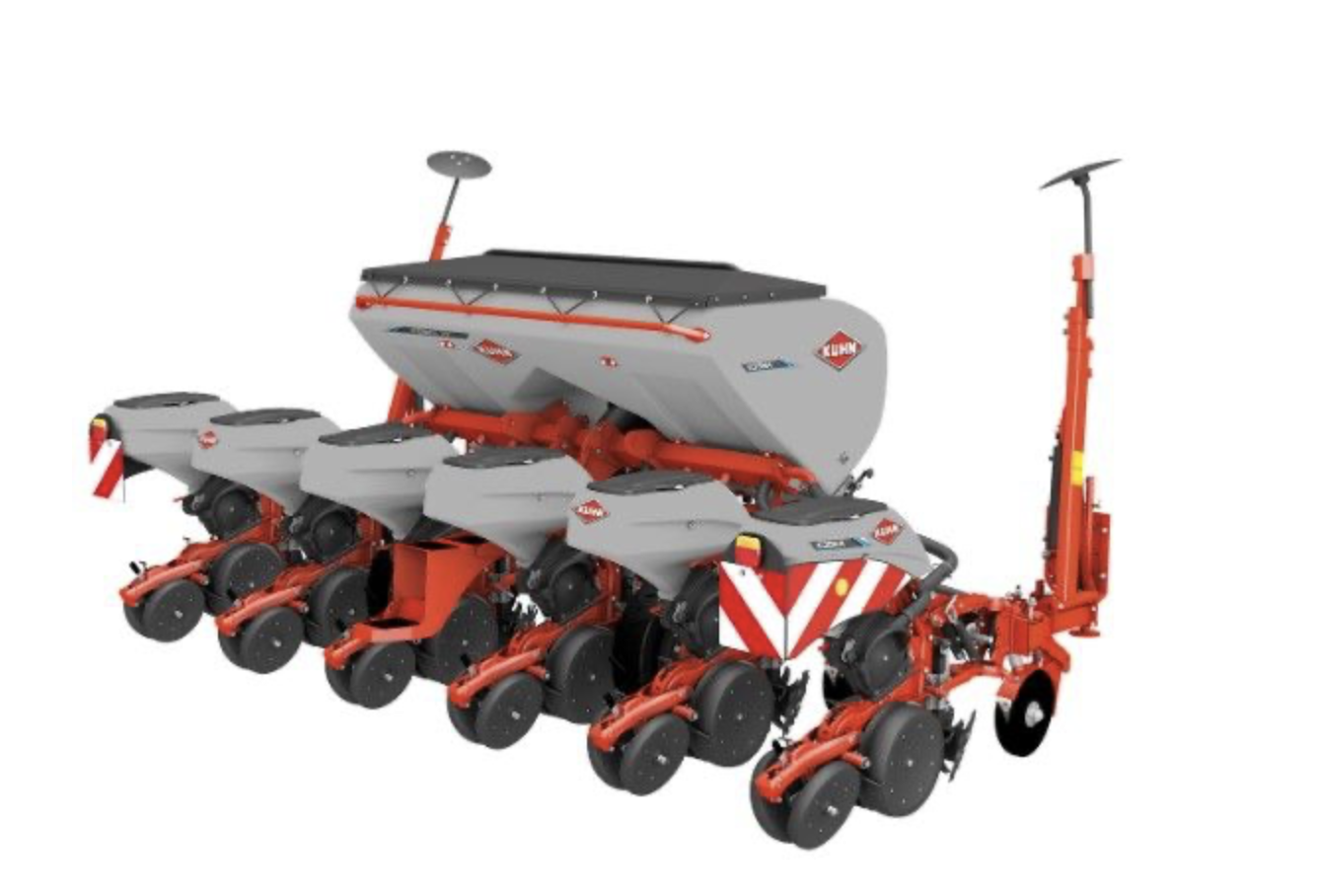 Semoir KUHN Kosma TS 6 rangs - Edition gris