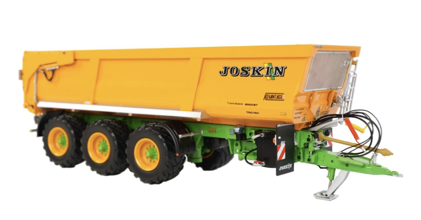 Remorque JOSKIN Trans-Space 8000/27 TRC150 3 Essieux
