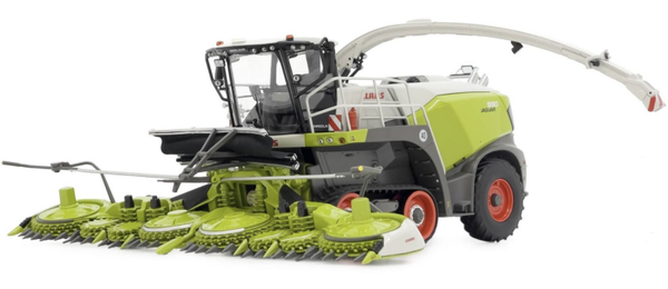 Ensileuse CLAAS Jaguar 990 terra Trac avec Orbis 900