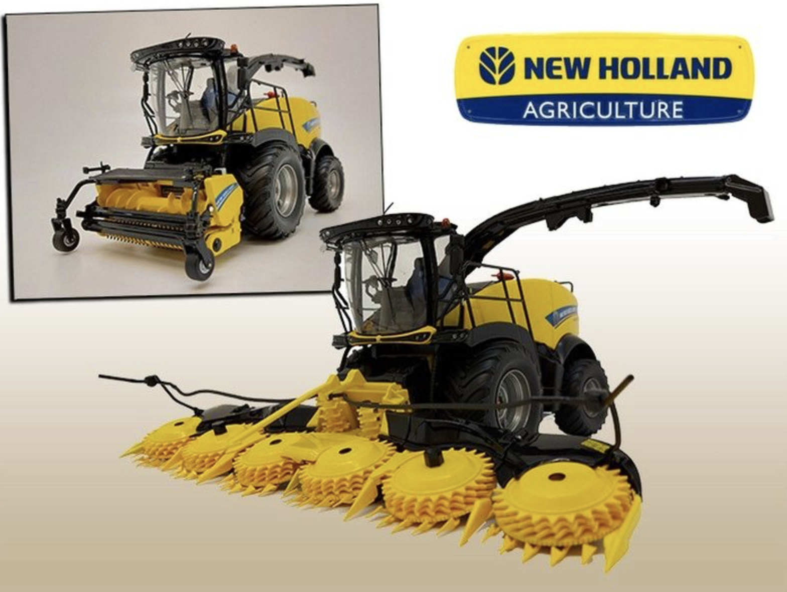 Ensileuse NEW HOLLAND FR650 - Jantes Grises - Série Limitée de 400 ex