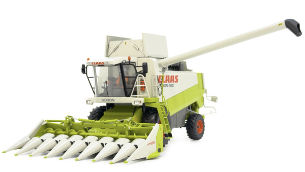 Moissonneuse CLAAS Lexion 480 avec cueilleurs à maïs 8-75C
