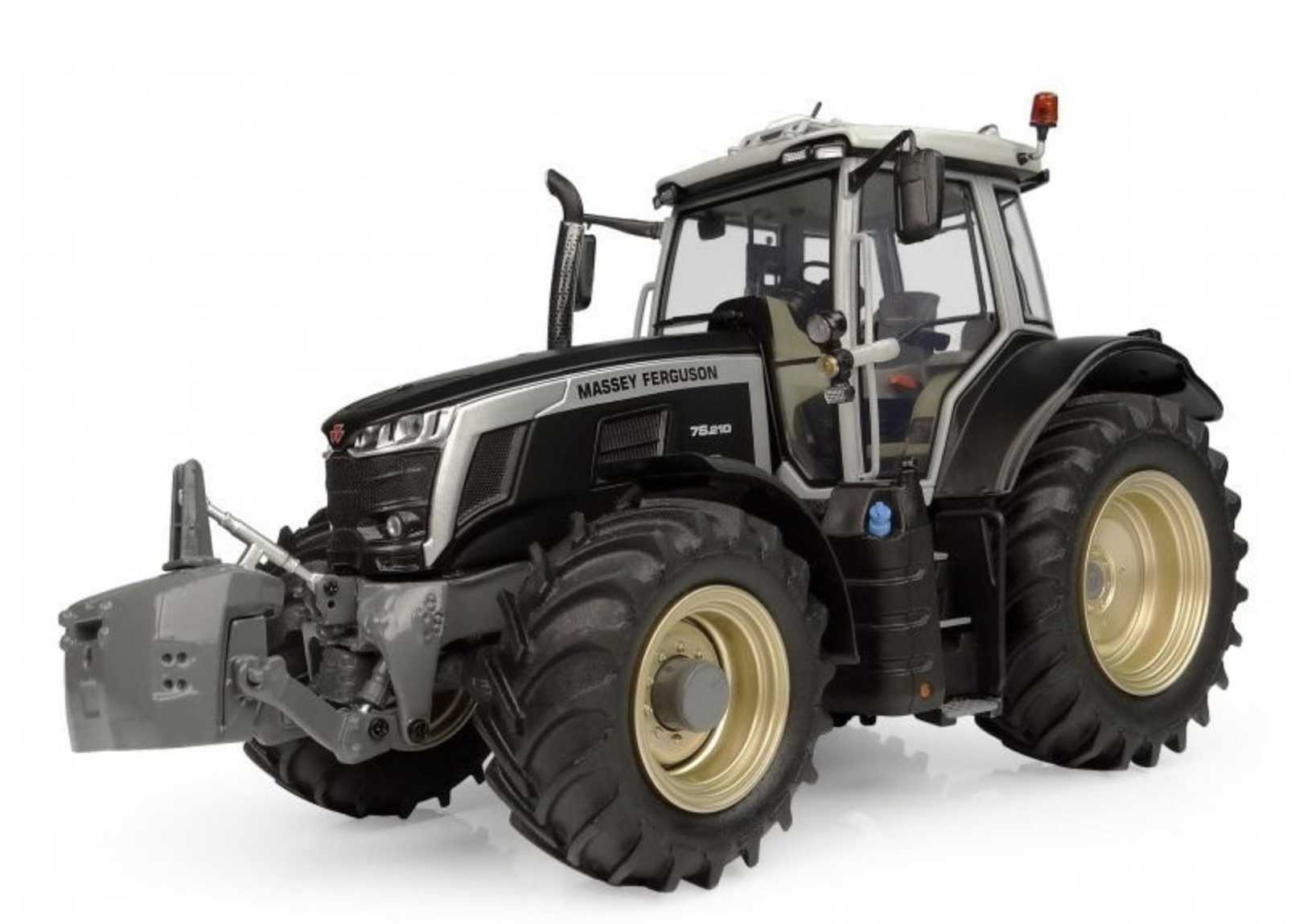 MASSEY FERGUSON 7S.210 Noir Mat avec jantes dorées – Limité à 750ex