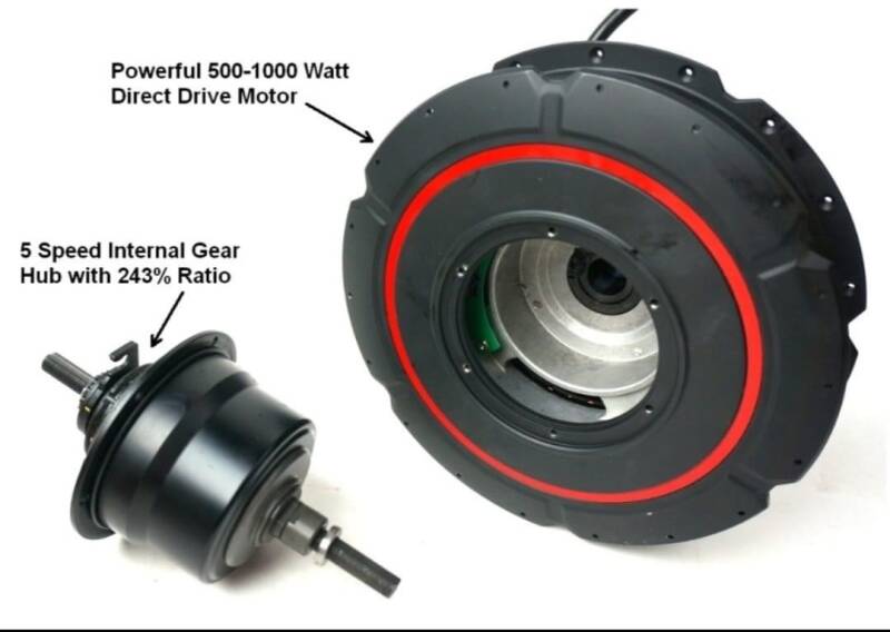 TDCM motor met naafversnelling Stromer ST2 LE 2020