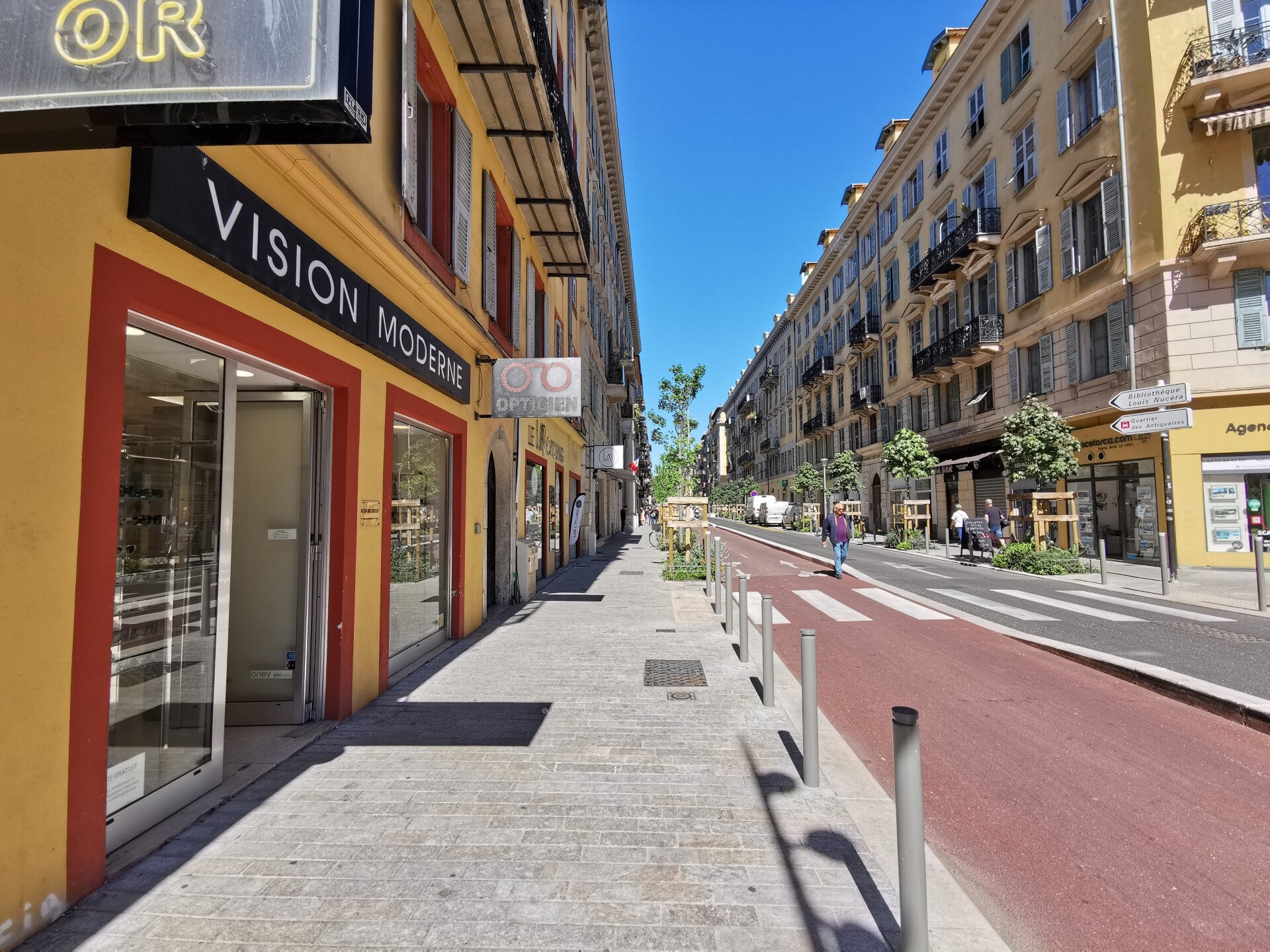 Vue extérieure Rue Cassini Nice