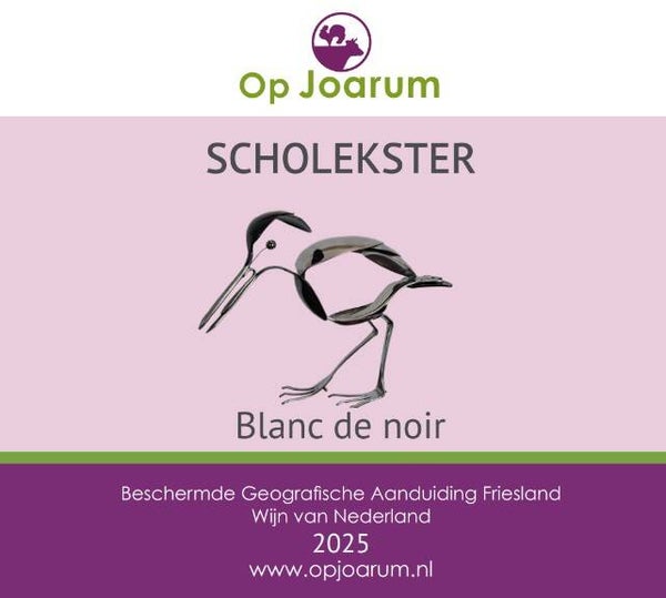 Scholekster Blanc de Noir van Cabernet Cortis - 6 flessen
