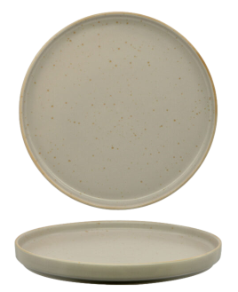 Piatto piano / Porcellana / Decorato a mano / Impilabile / diam. cm.26 / H cm.2,7 / 6 pezzi / SANGO KADEN AVOLA