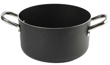 AGAP/10932 - BALLARINI 2100 Casseruola Media Alluminio Antiaderente 2 Manici Cm.28 2118.28 (1)