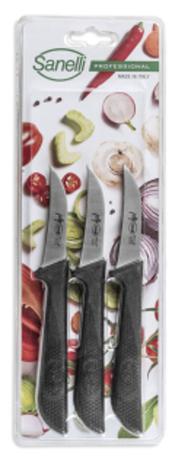 Coltello Verdura / cm.7 / Conf. 3 pezzi / SANELLI JOLLY