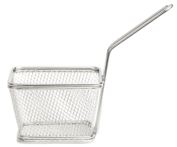 Cestino Per Fritti Mini - Acciaio Inox cm.10x9 H cm.7 (1) - AI ANDALUS - Cod. AGAP/12766