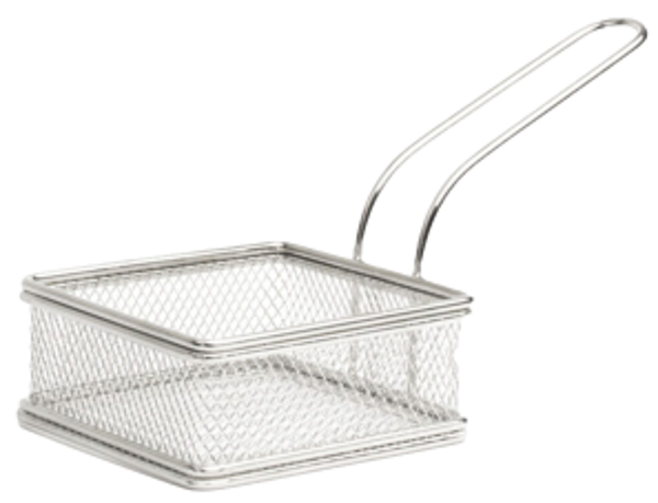 Cestino Per Fritti Mini - Acciaio Inox diam. cm.11x11 (1) - AI ANDALUS - Cod. AGAP/12769