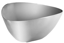 Coppetta Triangolare - Acciaio Inox Cm.9X9 H 4,5 (1) - Cod. AGAP/12792
