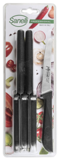Coltello Tavola / Microseghettato / cm.11 / 6 pezzi / SANELLI JOLLY