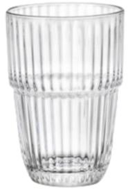 Bicchiere Long Drink / Vetro / cl.38 / H cm.12 / diam. cm.8,3 / Impilabile / Conf. 6 pezzi / BORMIOLI ROCCO BARSHINE