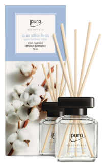 Diffusore Profumazione / 200ml / Cotton Fields / Con bastoncini / IPURO