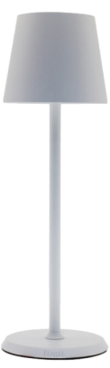 Lampada da Tavolo / Cordless a led / Bianca / diam. cm.11 / H. cm.34 / 3,5W / FENIXE LUMIERE ROUND