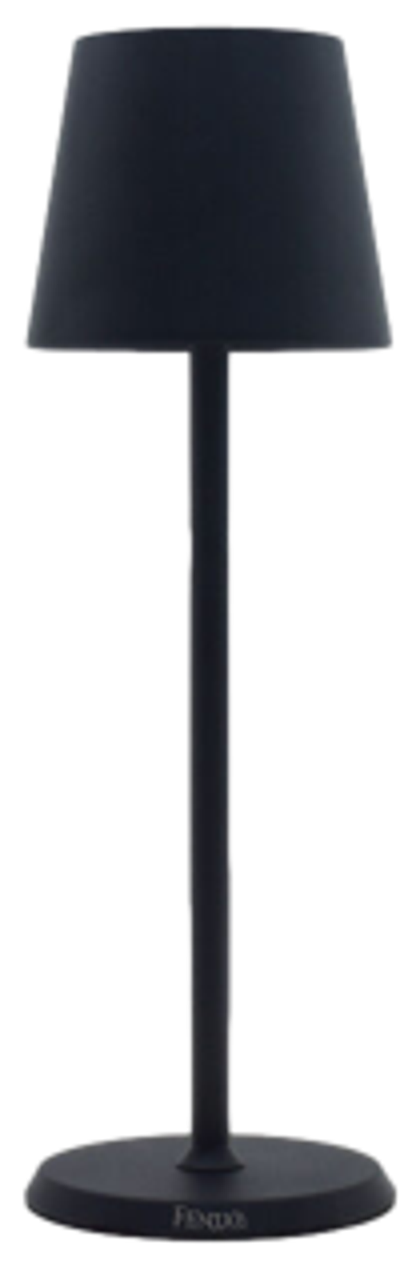 Lampada da Tavolo / Cordless a led / Nera / diam. cm.11 / H. cm.34 / 3,5W / FENIXE LUMIERE ROUND