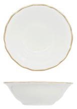 FENIXE DIANA GOLD / Coppetta / Porcellana / diam. cm.15 / 6 pezzi