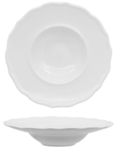 FENIXE DIANA / Piatto Pasta Bowl / Porcellana / diam. cm.28 / int. diam. cm.15 / 6 pezzi