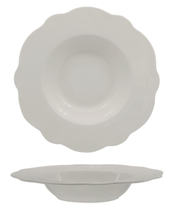 FENIXE GRACE / Piatto Pasta Bowl / Porcellana / diam. cm.27 / int. diam. cm.16,5/ 6 pezzi