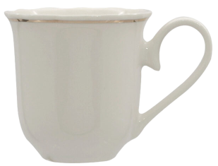 FENIXE GRACE FILO ORO / Tazza Caffè / Porcellana / cl.9 / 12 pezzi