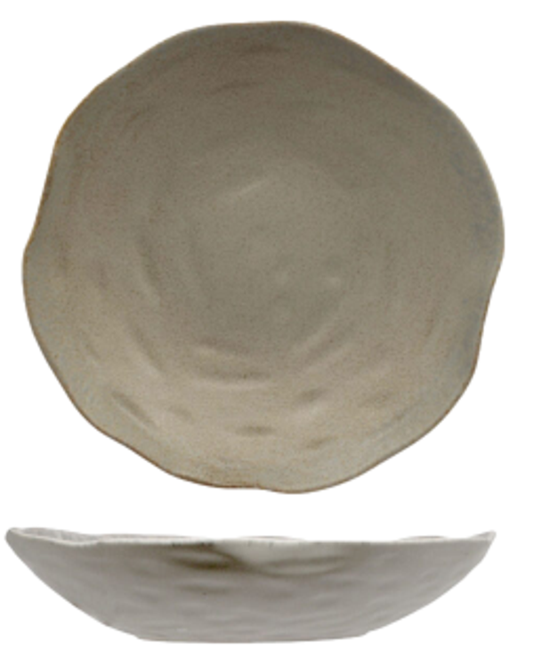 FENIXE ANTIQUA / Piatto Pasta Organic / Gres Porcellanato / diam. cm.30 / 4 pezzi