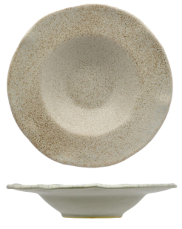FENIXE ANTIQUA / Piatto Pastabowl Organic / Gres Porcellanato / diam. cm.28 / 6 pezzi