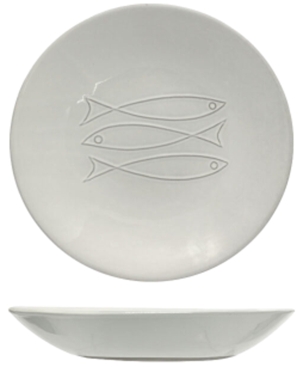 FENIXE PELAGO / Piatto Fondo Coupe / Gres Porcellanato / diam. cm.26,5 / H cm.4,5 / 6 pezzi