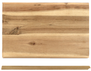 Tagliere Rettangolare - Legno di acacia cm.23x15 H cm.1 (1) - Cod. AGAP/24135