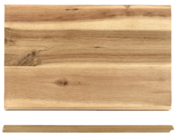 Tagliere Rettangolare - Legno di acacia cm.23x15 H cm.1 (1) - Cod. AGAP/24135