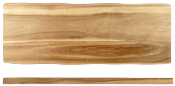 Tagliere Rettangolare - Legno di acacia cm.38x14,5 H cm.1,5 (1) - Cod. AGAP/24139