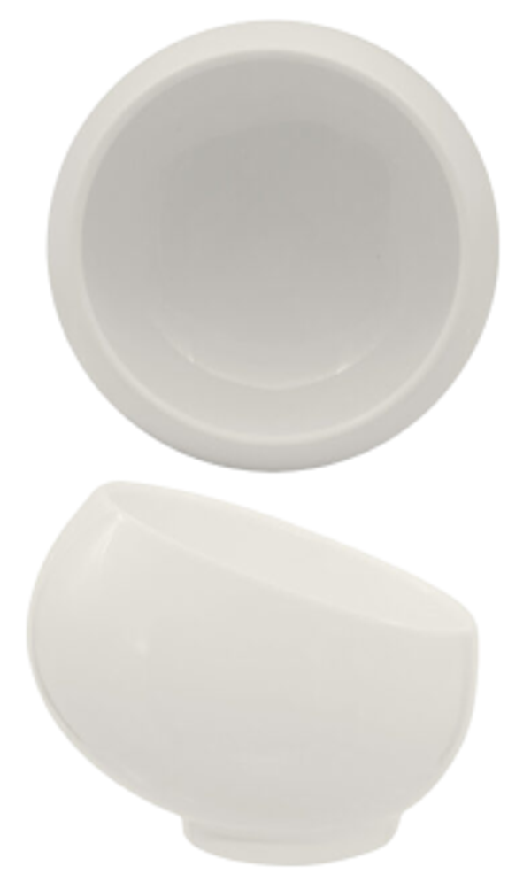 FENIXE SELECTA / Coppetta Obliqua / Porcellana / cm.12x9,3 / 6 pezzi
