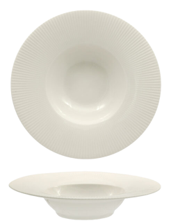 FENIXE HALOS / Piatto fondo / porcellana / diam. cm.22 int. diam. cm.12 h cm. 4,5 / 6 pezzi