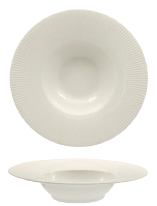 FENIXE HALOS / Piatto fondo / porcellana / diam. cm.22 int. diam. cm.12 h cm. 4,5 / 6 pezzi
