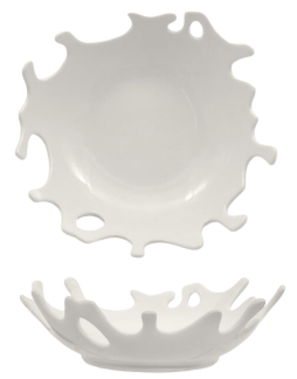 FENIXE SELECTA / Coppa Splash / Porcellana / diam. cm.24 / 3 pezzi