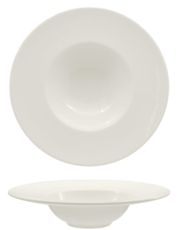FENIXE ARTIKA / Piatto Pastabowl / Porcellana / diam. cm.26,5 / int. diam. cm. 15 / 6 pezzi